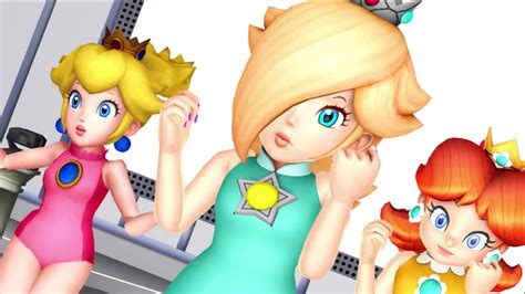 MMD Nintendo Princesses Renai Circulation Feat Rosalina Peach