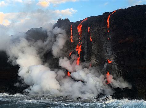 Kilauea Lava Flow Pours Into Pacific Travel Weekly