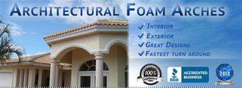 Puff foam is a gorgeous way to add depth and texture to your embroidery. Architectural Foam Arches Best Design Fast Delivery