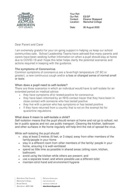 Letter Of Support From Parent For Your Needs Letter Template Collection