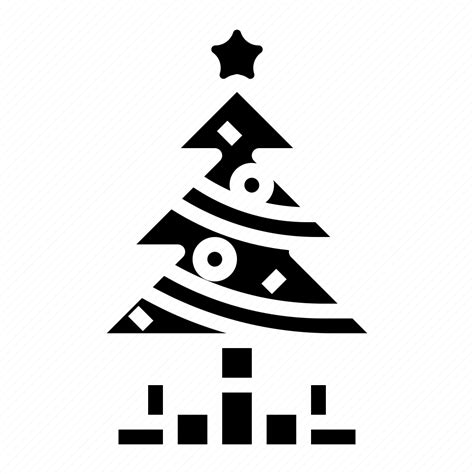 Christmas Decoration Lights Tree Icon Download On Iconfinder