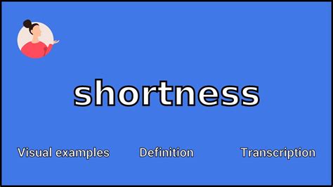 Shortness Meaning And Pronunciation Youtube