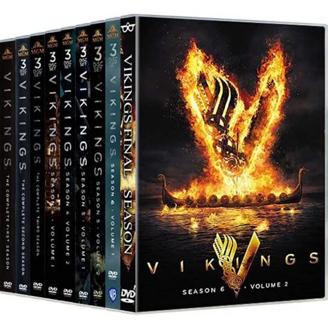 Vikings Complete Series Seasons Dvd Blu Ray Box Set Luux
