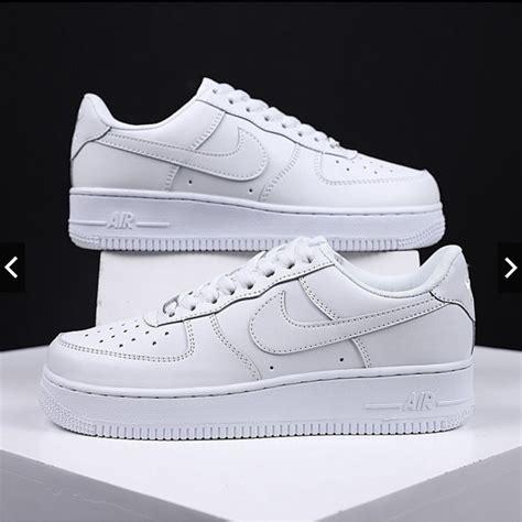 🇲🇾ready Stock Nike Air Force One Af1 Triple White Unisex Mens Ladies