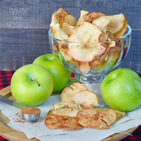Oven Baked Apple Chips Flavor From Scratch