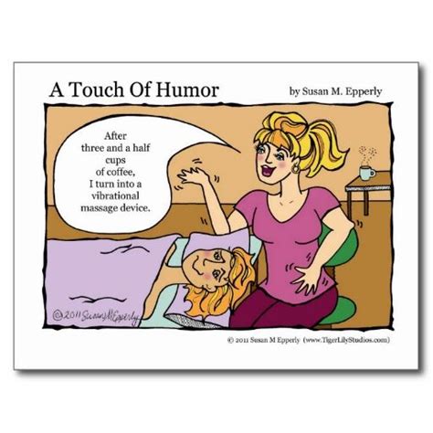 A Touch Of Humor Vibrational Massage Device Postcard Zazzle