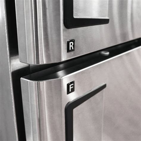 Turbo Air Jrf J Series Solid Half Door Dual Temperature Combination Refrigerator Freezer