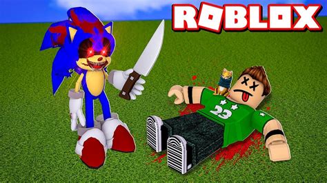 Cuidado Con Sonic Exe En Roblox Youtube