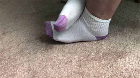 Allison Taking Off Her Socks With Her Toes Youtube