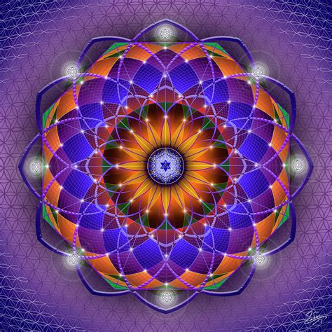 Sacred Geometry 760 Digital Art By Endre Balogh Pixels