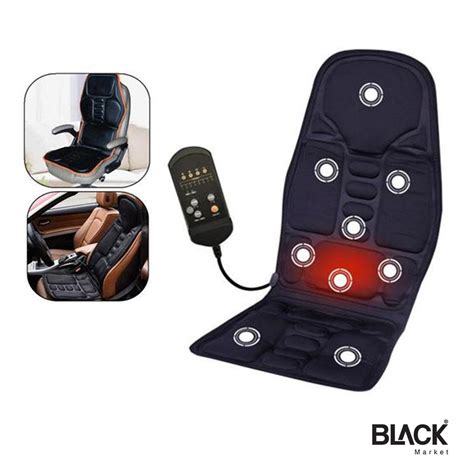 Robotic Cushion Massageseat Back And Neck Massager Cushion Pad With Soothing Heat Function High