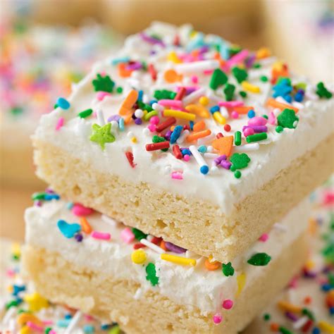 Soft Frosted Sugar Cookie Bars Life Made Simple