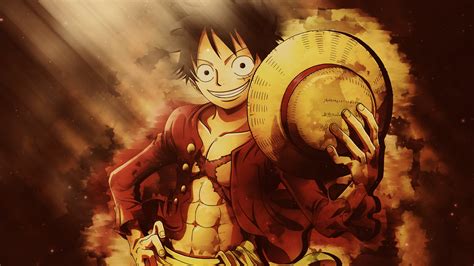 Luffy Yellow Wallpaper