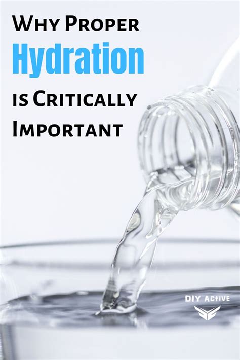 Why Proper Hydration Is Critically Important Healthy Hydration