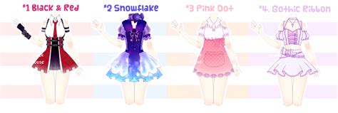 Closed Outfit Adoptable2 By Black Quose On Deviantart