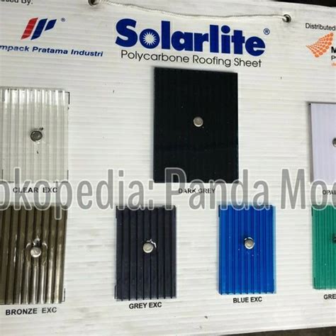 Jual Solarlite Mm Mm Lembar Kanopi Atap Polycarbonate Shopee