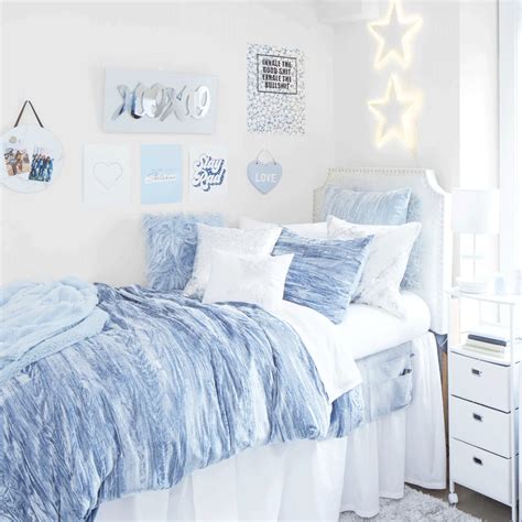 Cloud Nine Room Dormify College Bedroom Decor Blue Room Decor