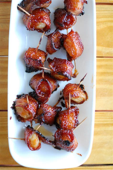 Drain and coarsely chop water chestnuts. Bacon wrapped water chestnuts - Food Lovin Family