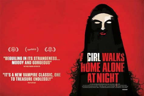 a girl walks home alone at night 2014 review horror movie horror homeroom
