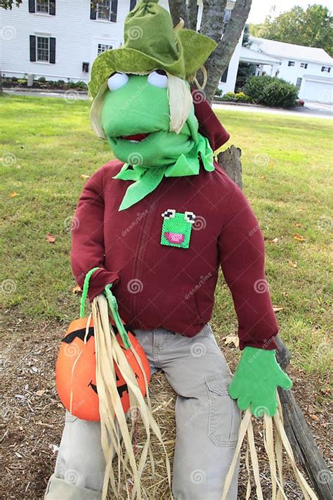 Halloween Kermit The Frog It Aint Easy Being Green Stock Image
