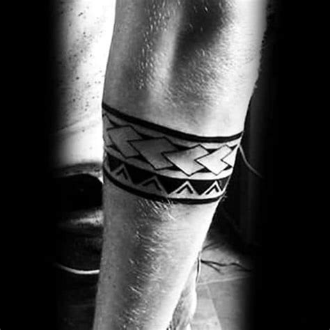 50 Forearm Band Tattoos For Men Masculine Design Ideas