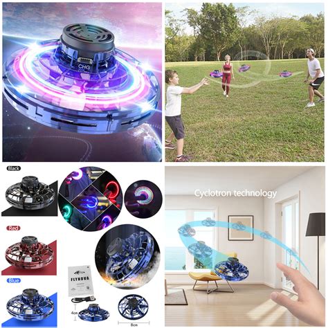 new flying mini fidget spinner drone rotary spinning toy stress reliever usa ebay