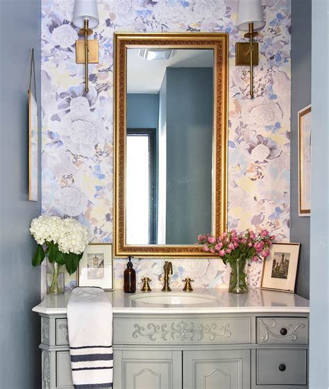 Floral Wallpaper For Bathroom Adding A Pop Of Color To Your Space
