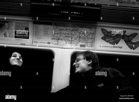 London Underground Passengers Stock Photo Alamy
