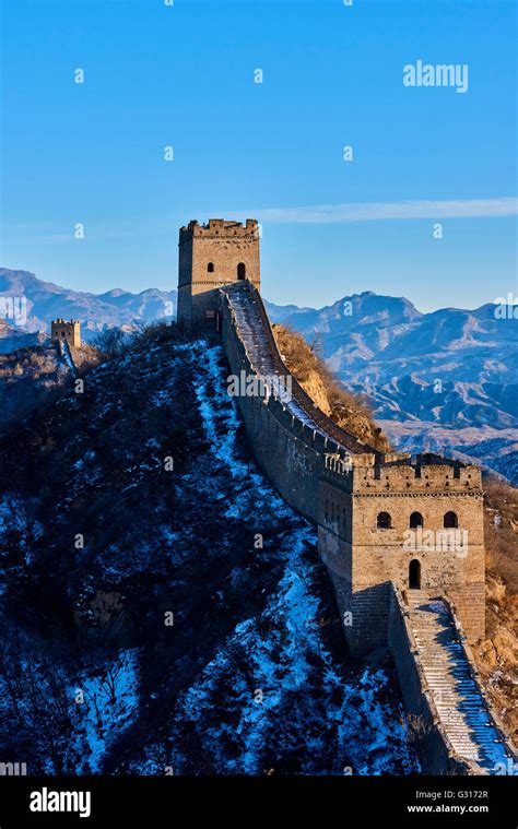 China Hebei Province Great Wall Of China Jinshanling And Simatai