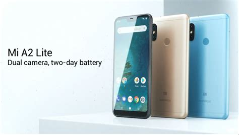 Mi A2 And A2 Lite Launched Price Specifications And Availability