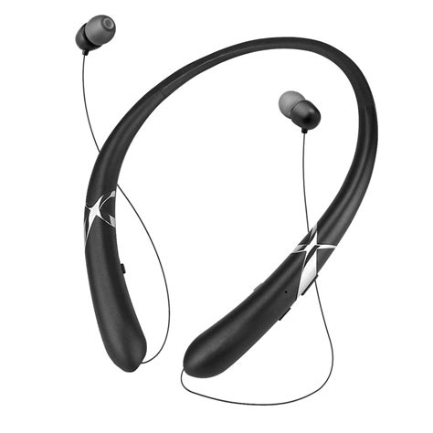 Bluetooth Headphones Eeekit Wireless Retractable Bluetooth V50
