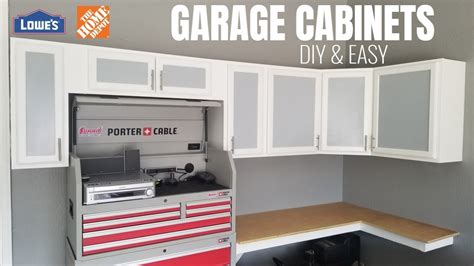 Diy Garage Cabinets Cheap Easy Storage Organization Makeover Pt You