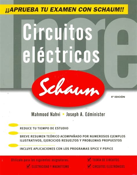 Circuitos ElÉctricos Y ElectrÓnicos Librería Universitaria