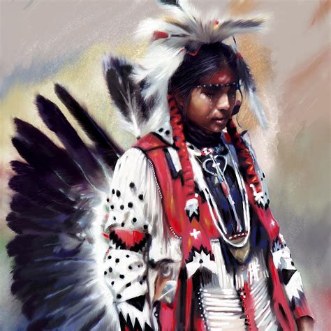 Native American Dancer Digital Art