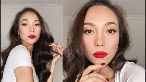 The Classic Red Lip Makeup Tutorial Youtube