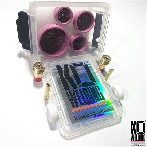 AC DC LUX Pyrex Stubby KIT For 1 6mm 2 4mm 3 2mm Tungstens KO