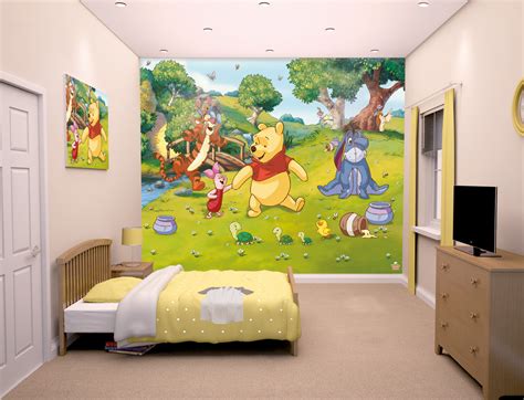 Disney Winnie The Pooh Bedroom Mural 10ft X 8ft Walltastic