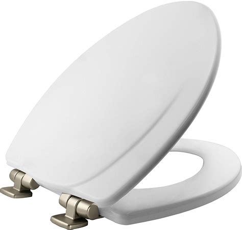 Mayfair Toilet Seat 1830nisl 000 With Chrome Hinges Will Slow Close And