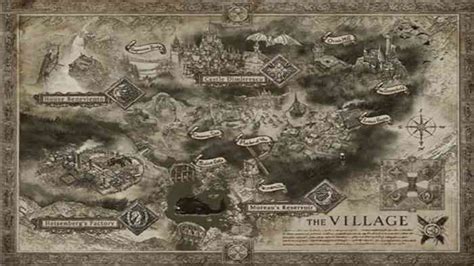 Resident Evil 4 Village Map