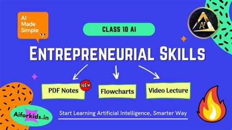 Entrepreneurial Skills Class 10 Notes Ai Cbse Aiforkids