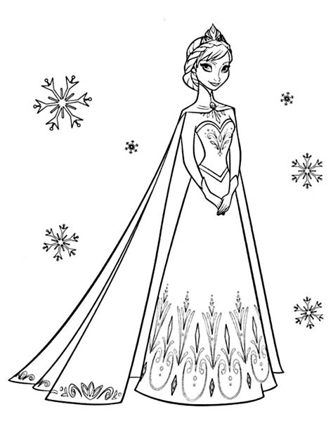 800 x 1050 file type. Print this Elsa coloring page out or download