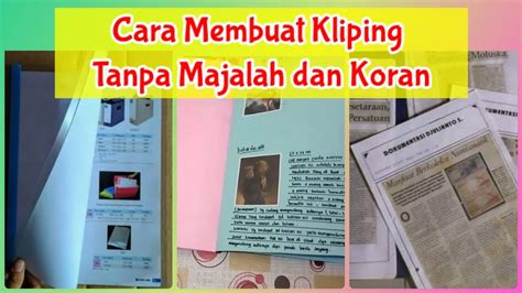 Cara Membuat Kliping - Riset
