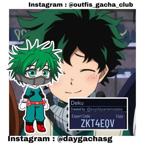 Check spelling or type a new query. Deku//boku no hero academy//Gacha Club oc in 2021 | Club ...