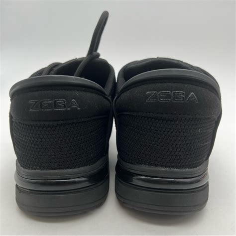 Zeba Shoes Zeba Mens Shoes Size 5 Handsfree Slip On Solid Black Athletic Comfort Walking