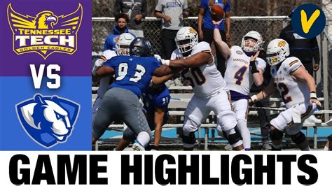 Tennessee Tech Vs Eastern Illinois Highlights Fcs 2021 Spring College