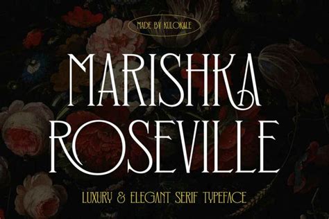 Marishka Roseville Font Dfonts