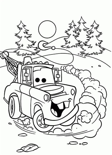 Free Printable Disney Cars Tow Mater Coloring Pages Images And The Best Porn Website