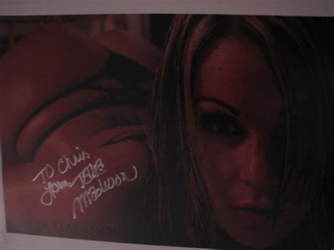 Talia Madison Aka Velvet Sky My Wrestling Autograph Collection