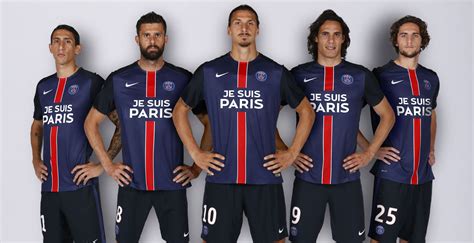 Kaufen sie psg fußballtrikots, um ihren lieblingsclub ligue 1 bei fanatics zu unterstützen. PSG to Wear Bold 'Je Suis Paris' Message - Footy Headlines