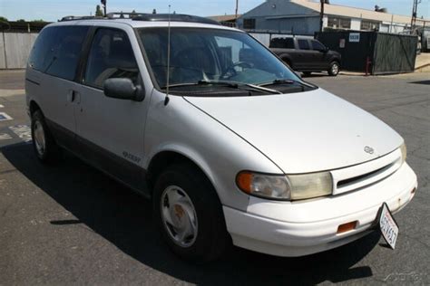 1993 Nissan Quest Automatic 6 Cylinder No Reserve For Sale Nissan